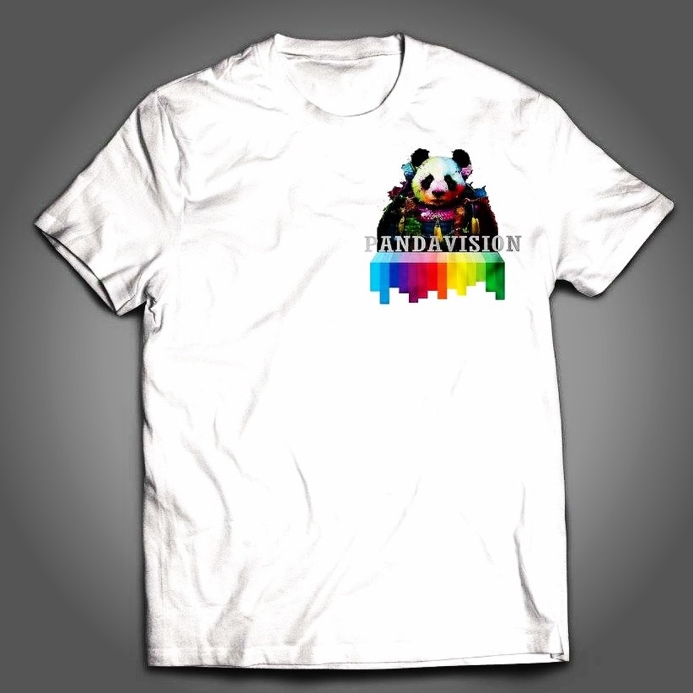 Panda Vision tee by Sad Panda Clothing