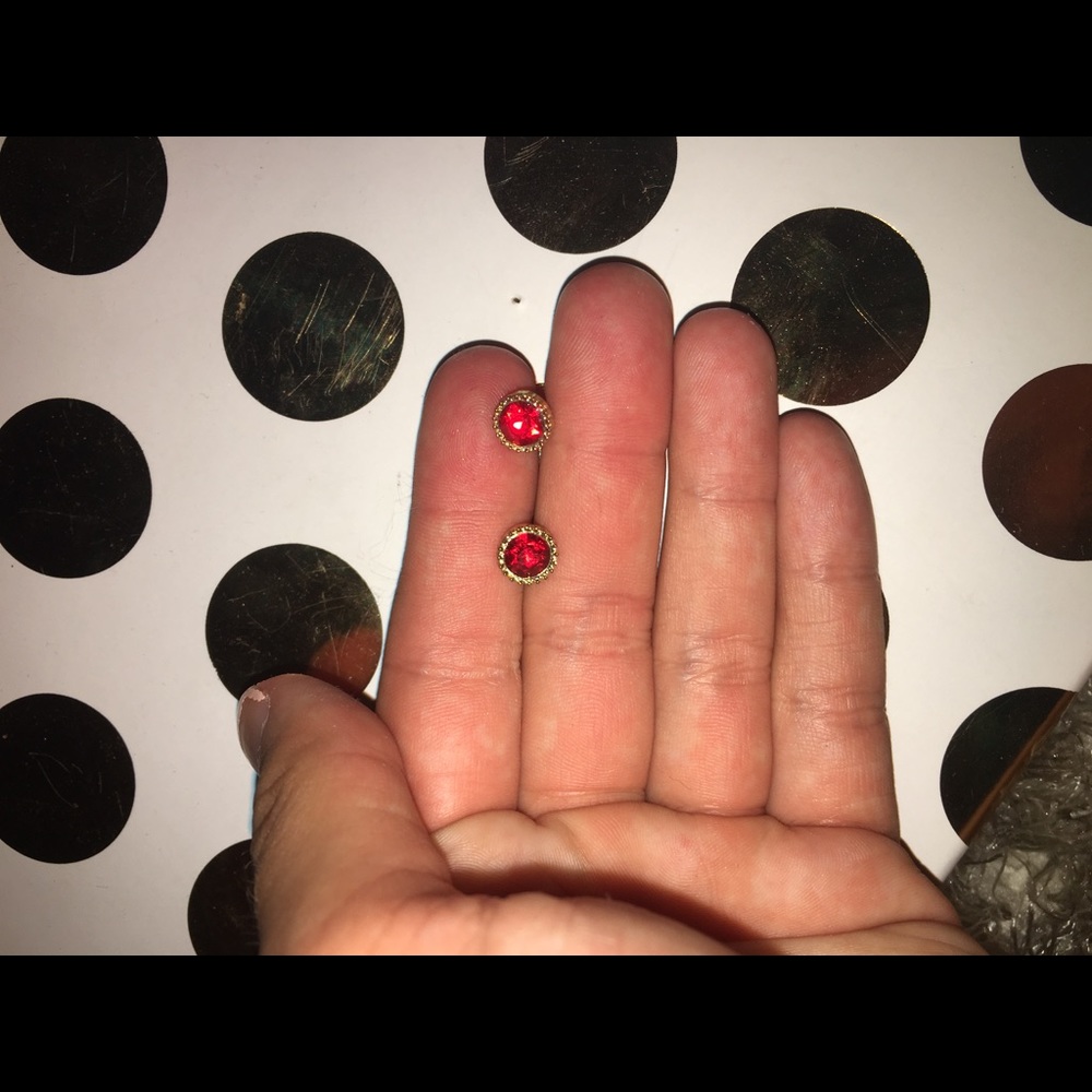 Ruby Earrings!!