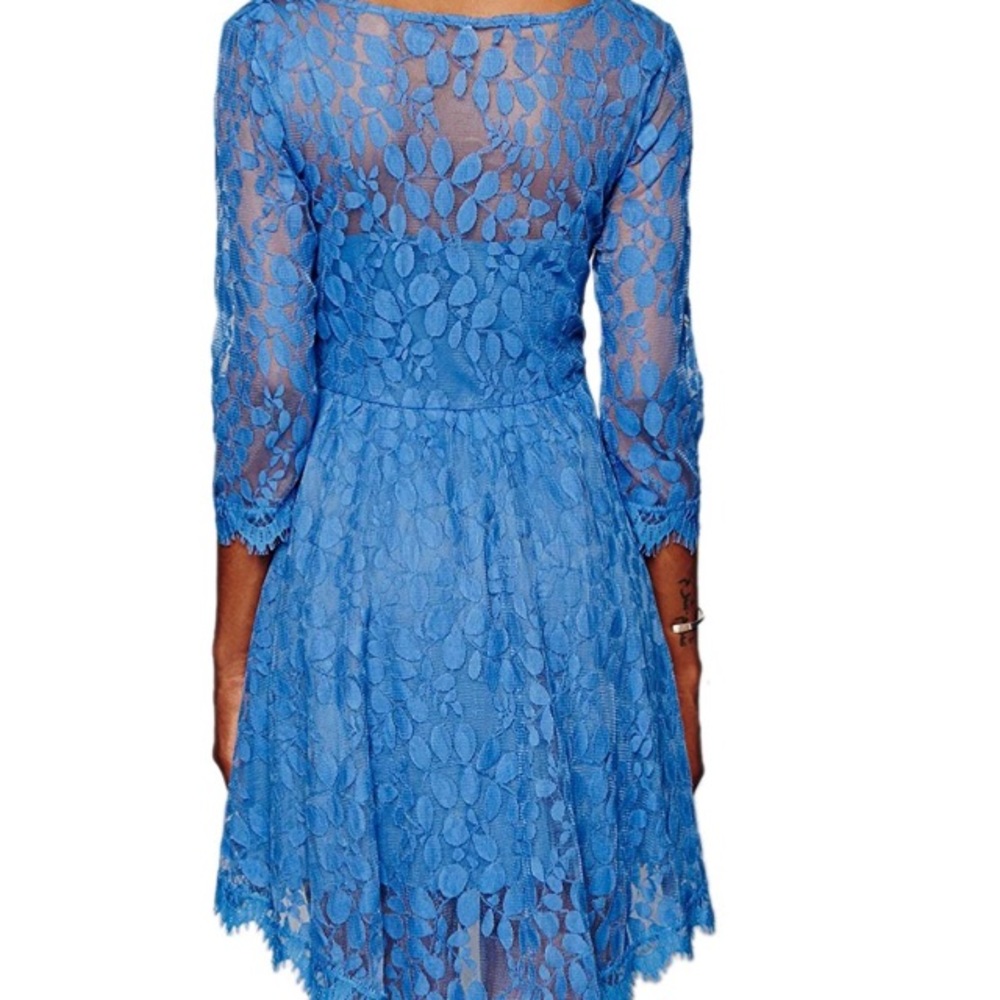 Blue dress