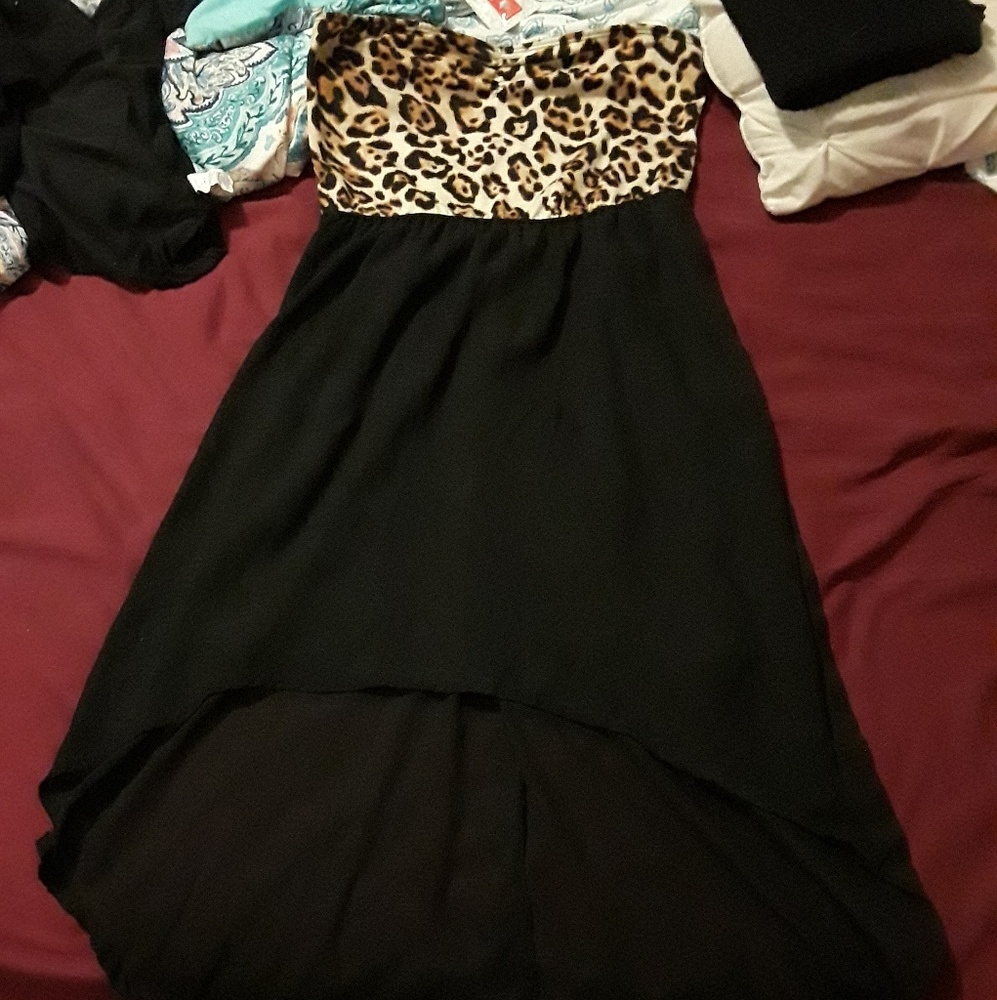 Leopard print dress