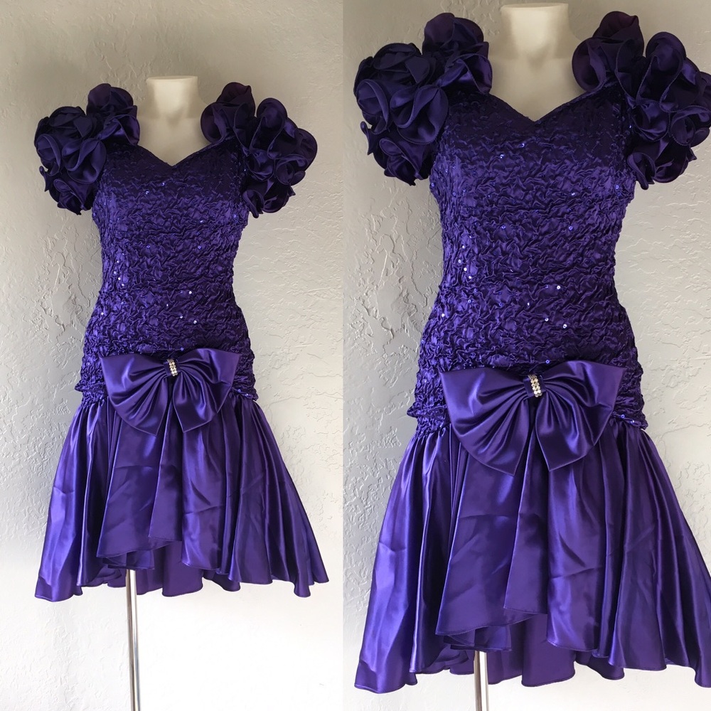 Vintage prom formal dress gown