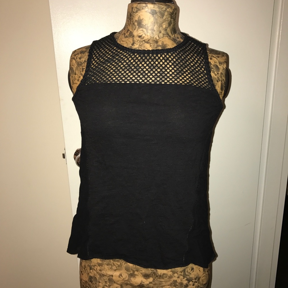 🖤 Sanctuary black mesh top size XS