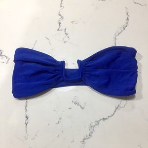 MIKOH strapless bikini top