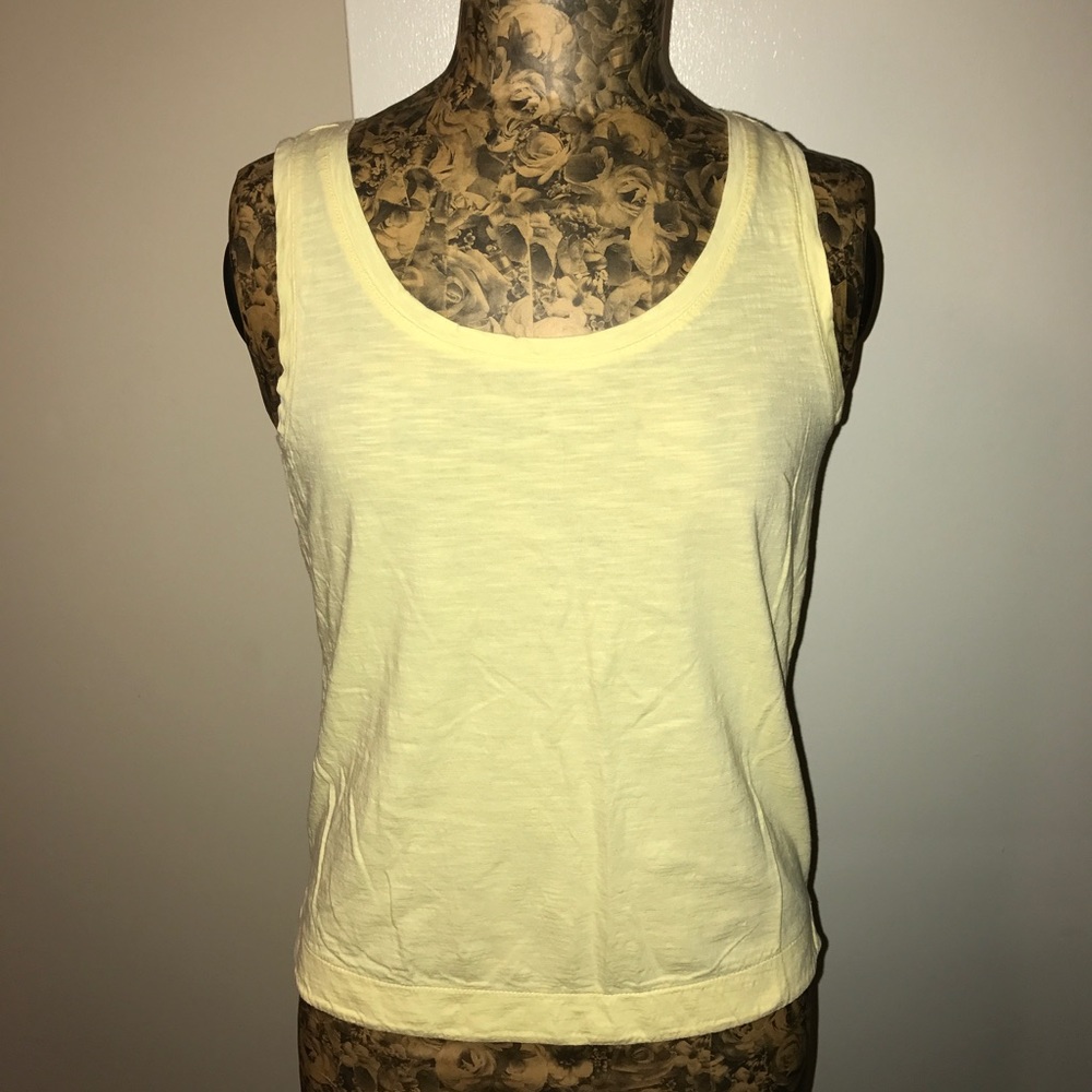 🖤 Loft Tank top Yellow size X Small XS