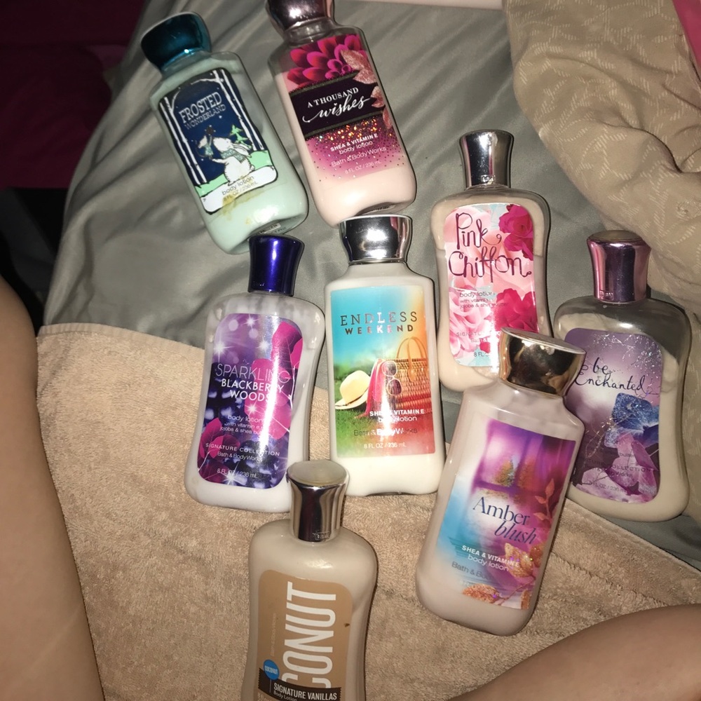 Bath and body works lotion