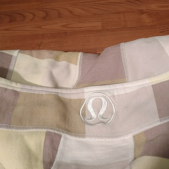 Lululemon plaid scuba hoodie sz 4 - Picture 4 of 7