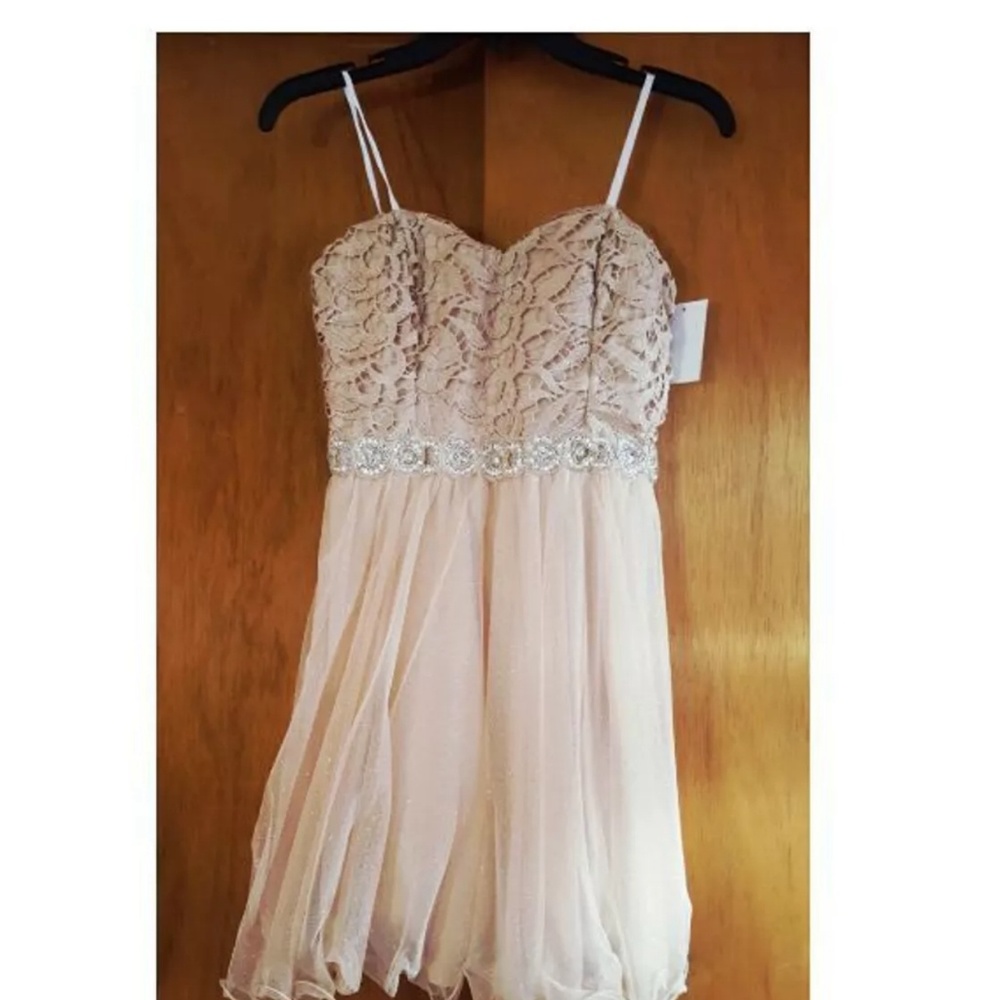 Cream colored dress
