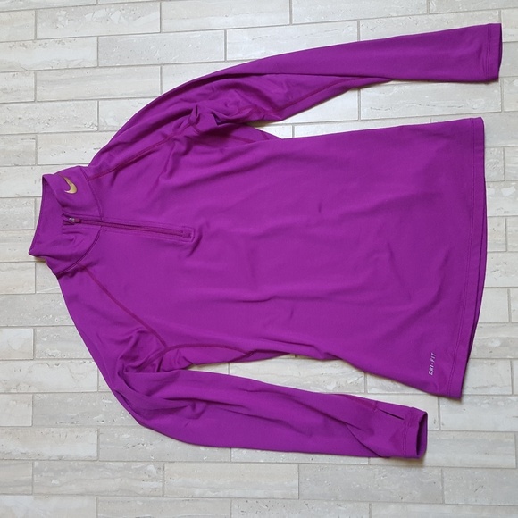 Nike Pro Combat Dry-Fit Quarter Zip - Picture 1 of 4