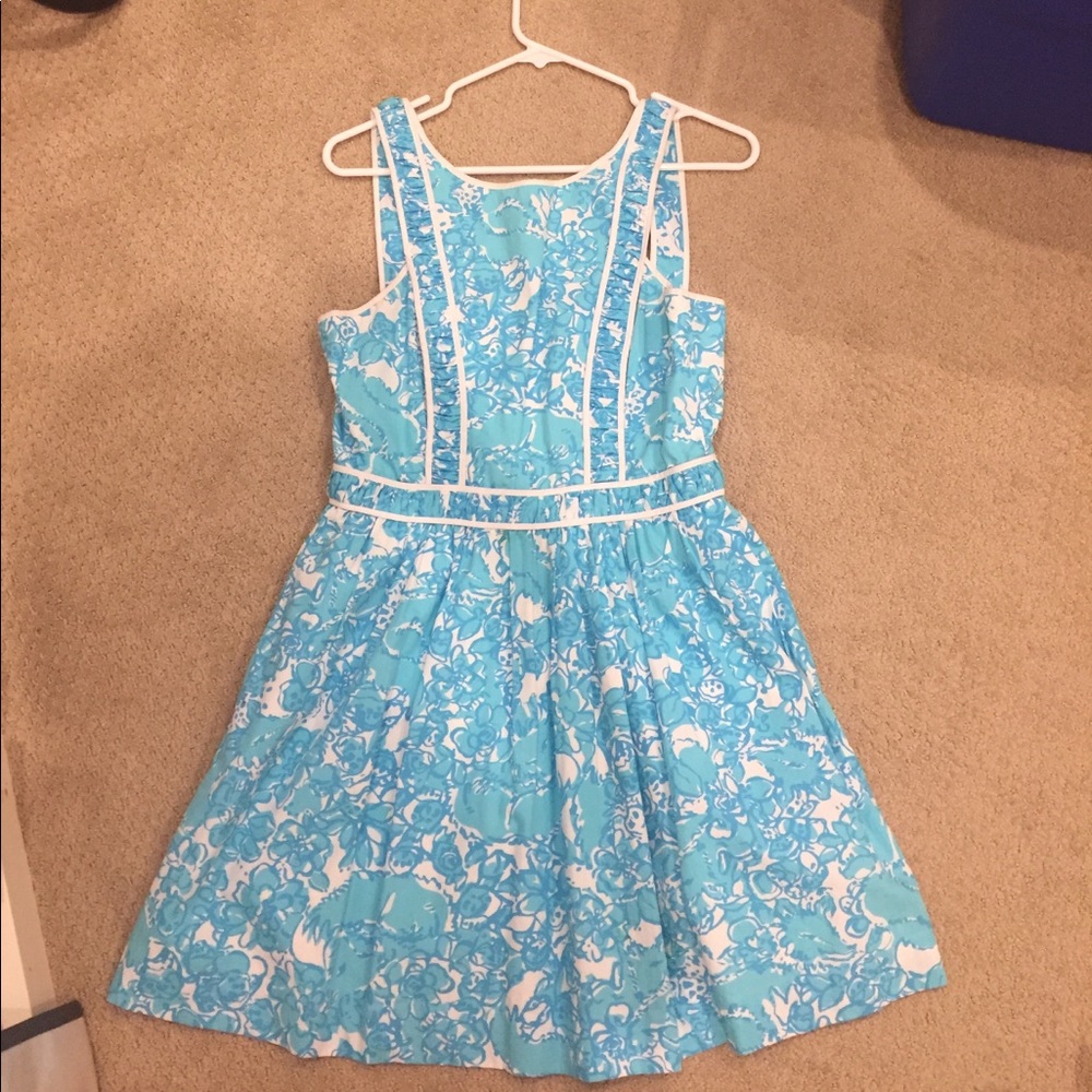 Blue Lilly Pulitzer dress
