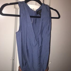 J Crew Blue Jumpsuit - Denim Effect size 6