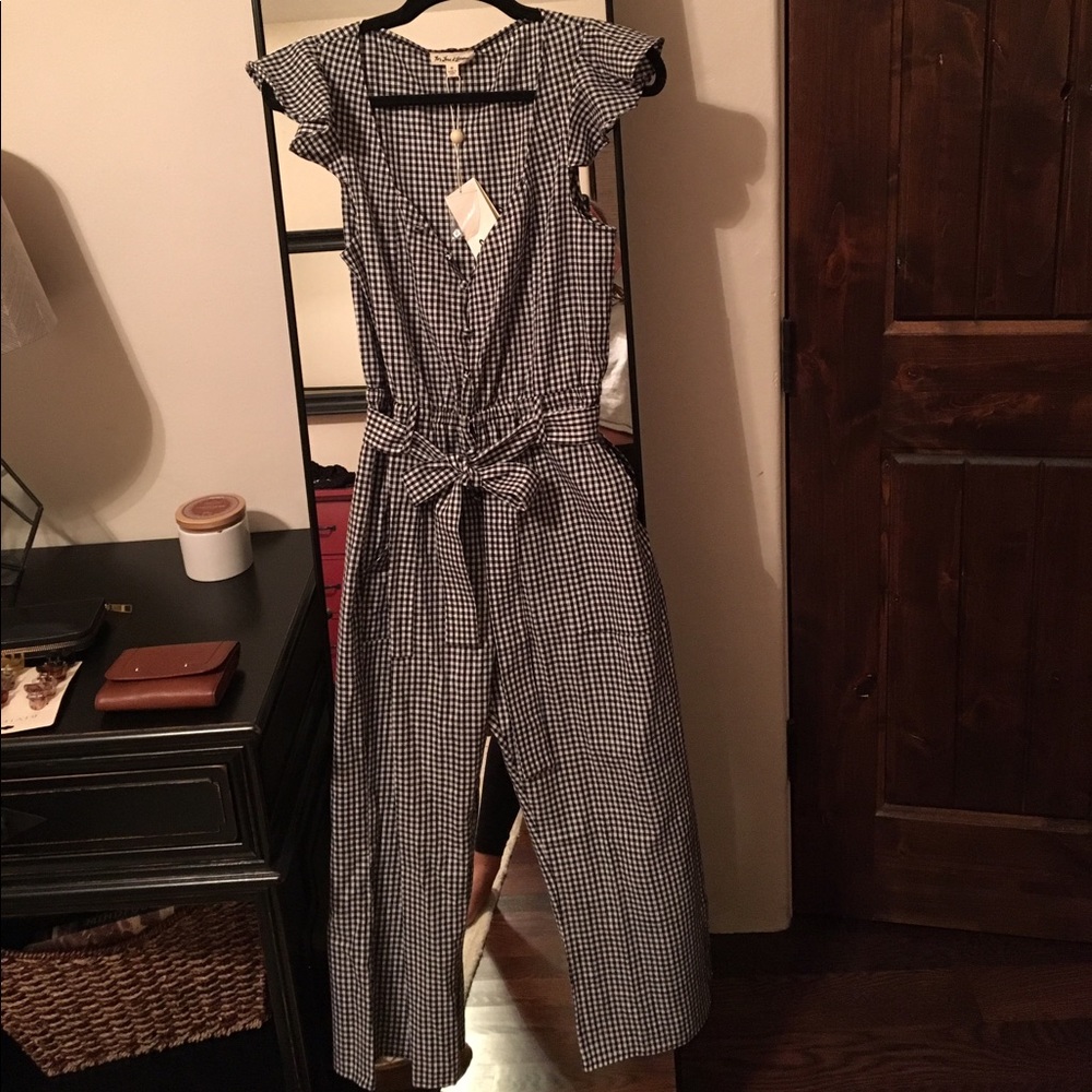 NEVER WORN-For Love & Lemons Sunny Gingham Romper