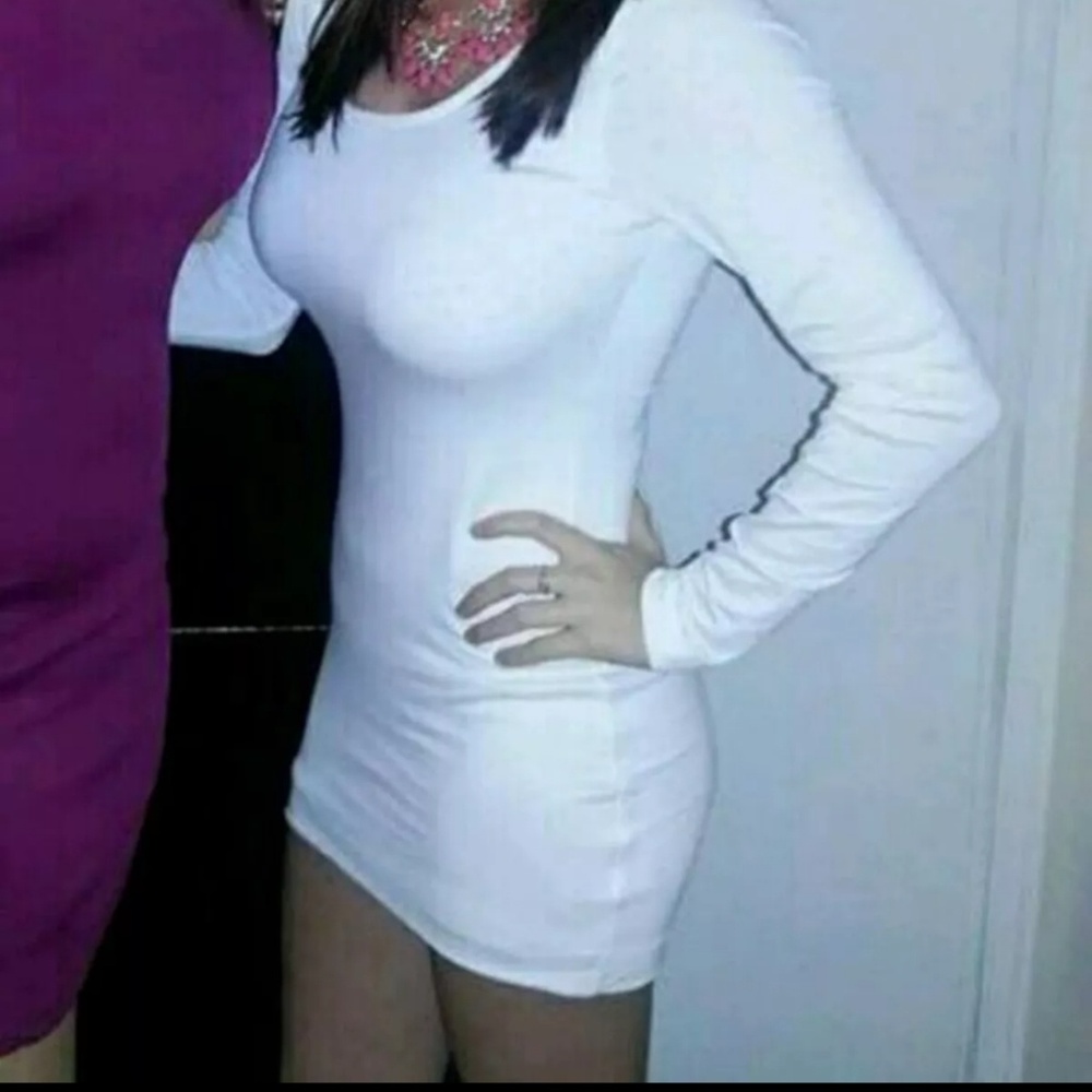 White dress