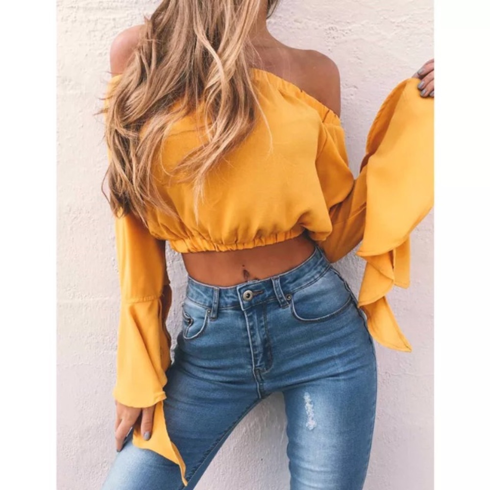 Off the shoulder top
