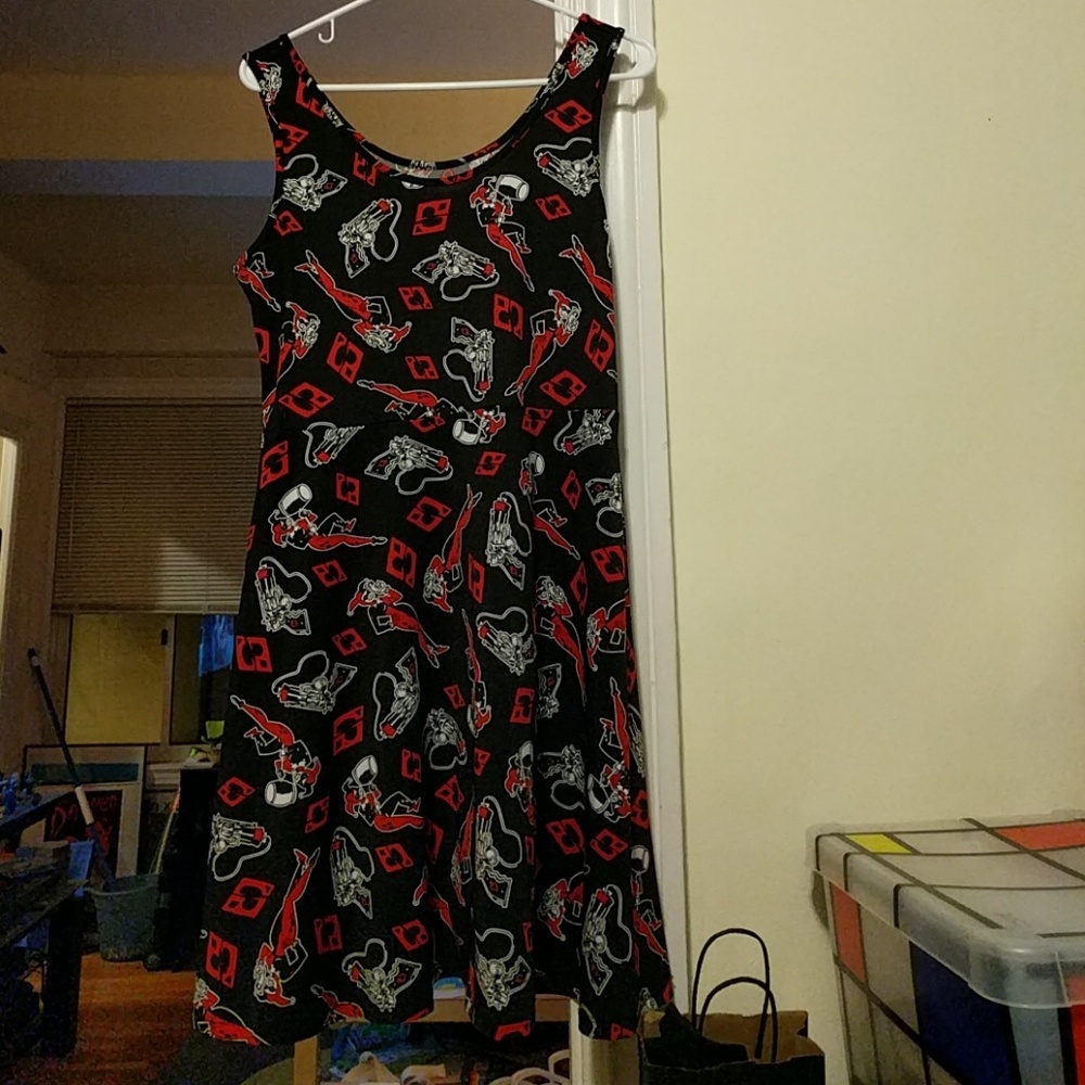 Harley Quinn DC Comics Hot Topic Dress Size Large