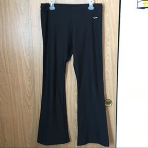 Women's bootcut Nike workout pants size L