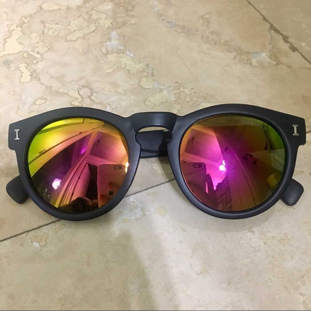 Multi Color Mirrored Sunglasses