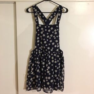 Sheer Overalls Romper