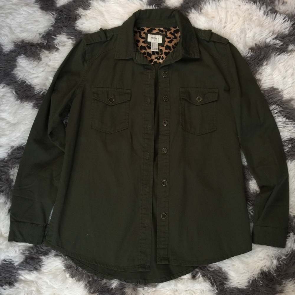 Forever 21 Military Jacket