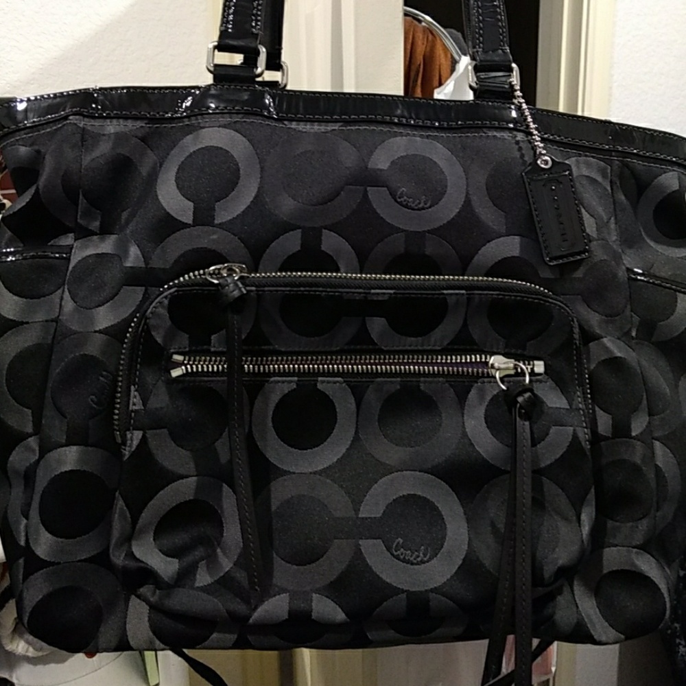 COACH diaper/tote bag excellent condition