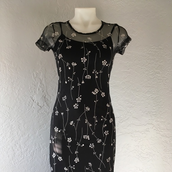 Vintage see through maxi dress - Picture 3 of 3