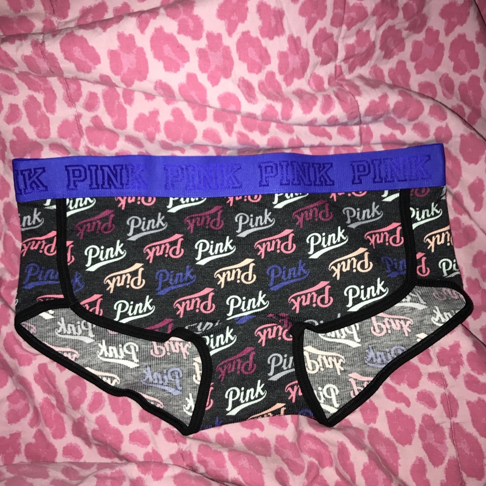 VS PINK LOGO Boyshorts