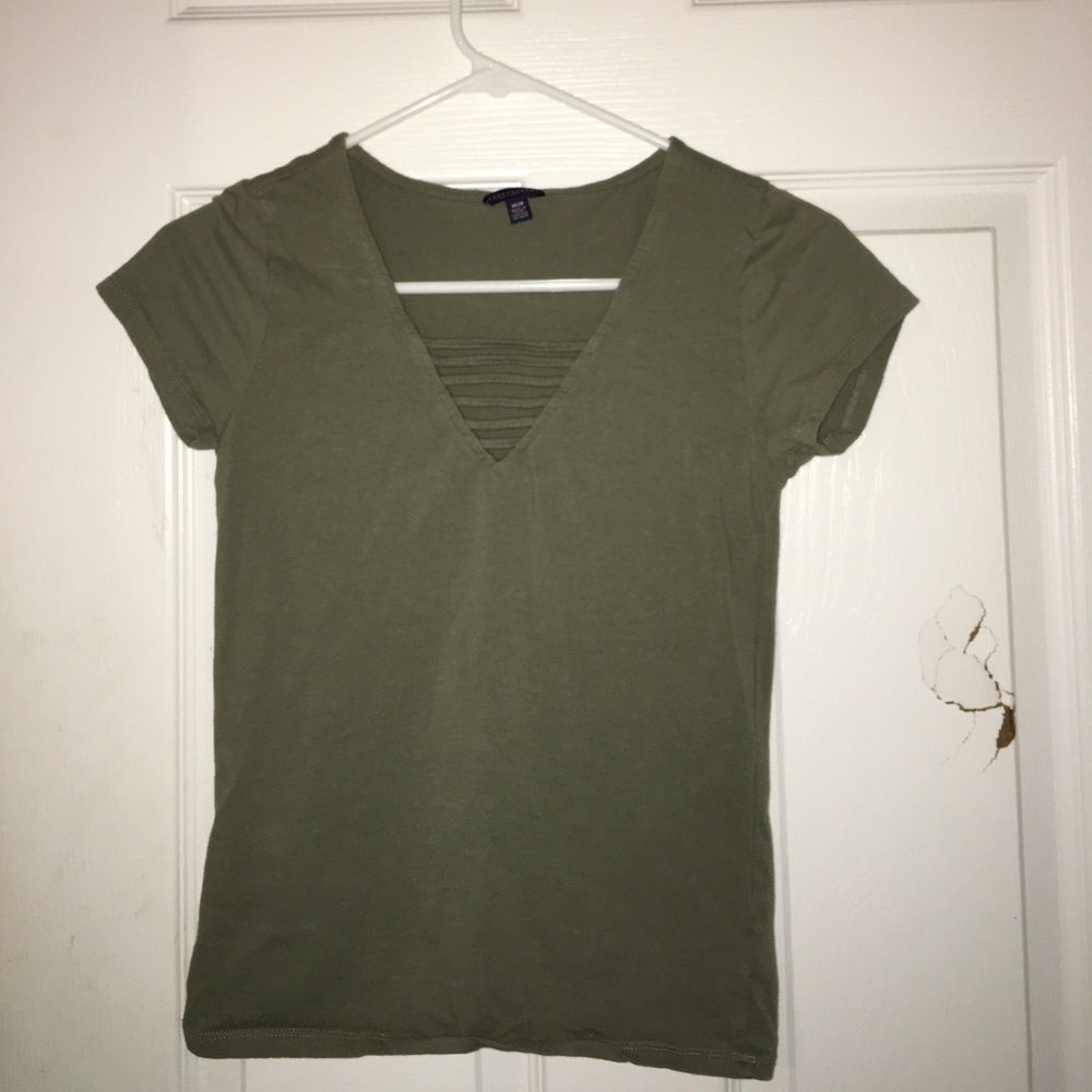 Olive green shirt