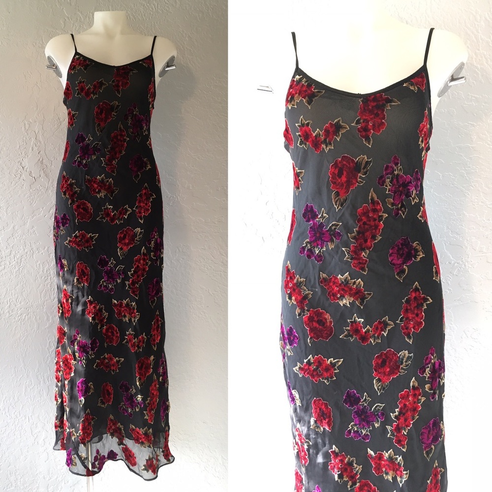 Vintage see through dress gown