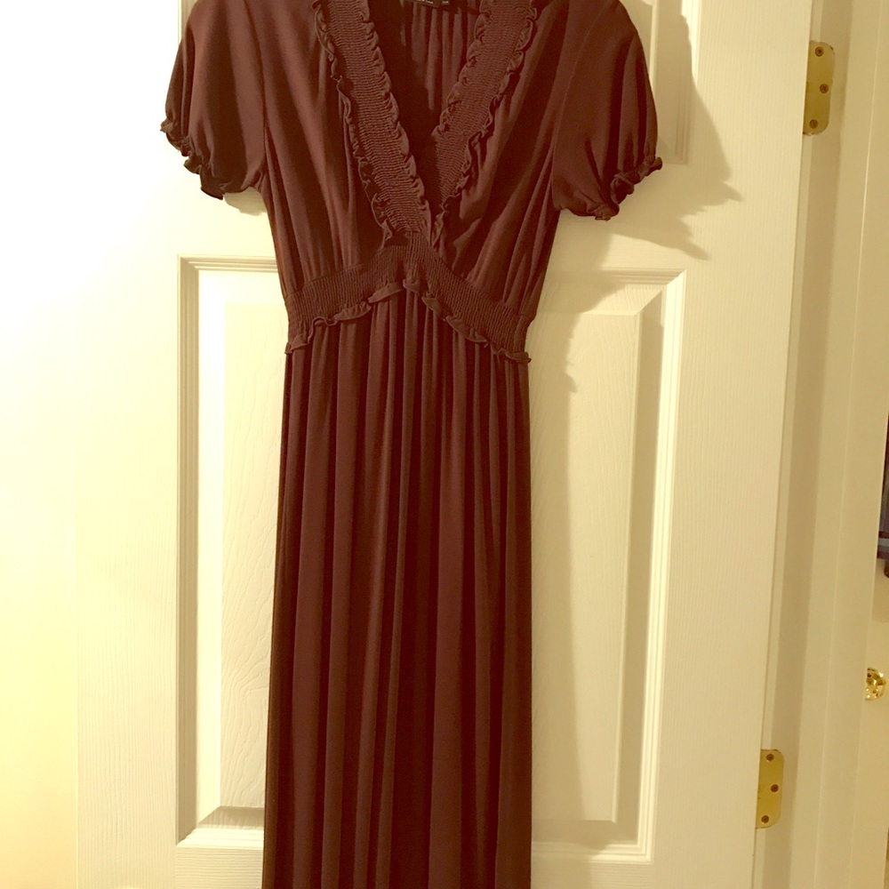 XXS BCBG brown dress