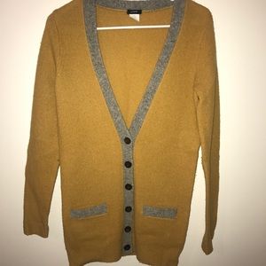 Mustard J.Crew Sweater