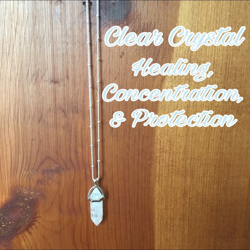 ❌CLEARANCE❌ Natural crystal pendant necklaces - Picture 5 of 8