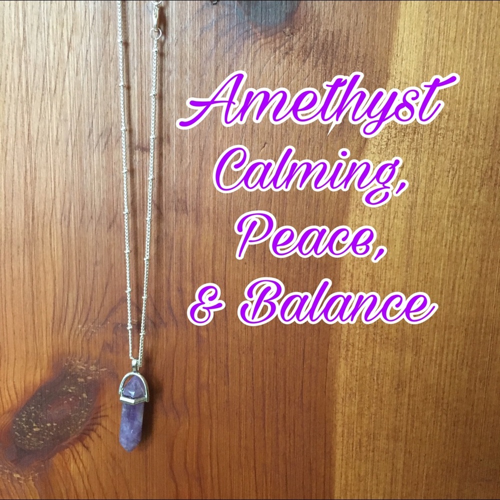 ❌CLEARANCE❌ Natural crystal pendant necklaces - Picture 4 of 8