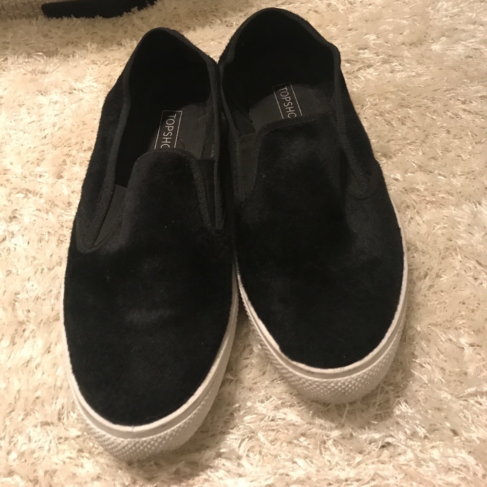 Top shop slip on shoes