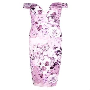 Floral midi dress
