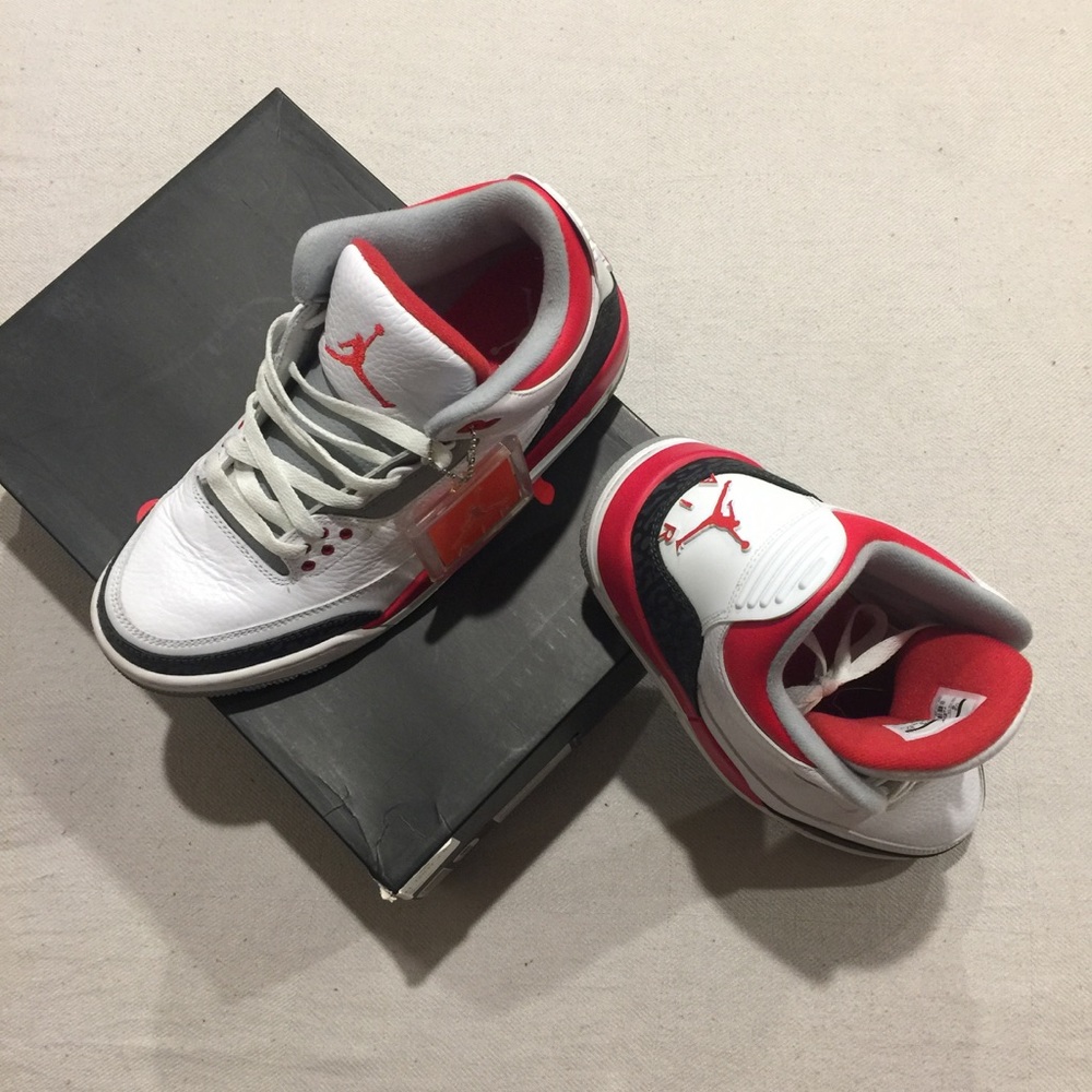 Air Jordan 3 Retro FIRE RED. 2013. AUTHENTIC