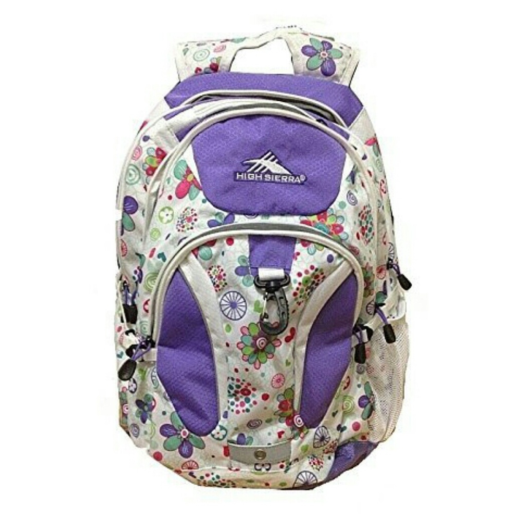 High Sierra Riprap Deluxe Purple Backpack
