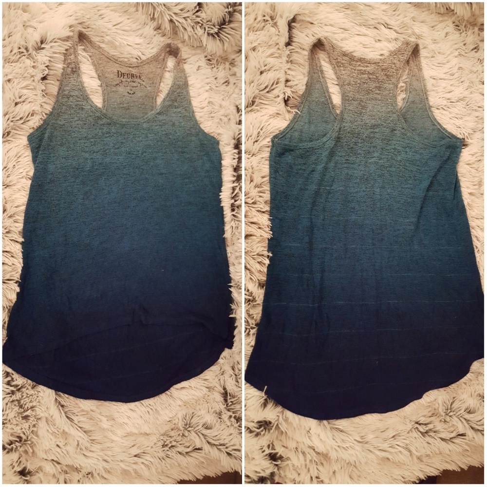 Blue Omber Tank🔴