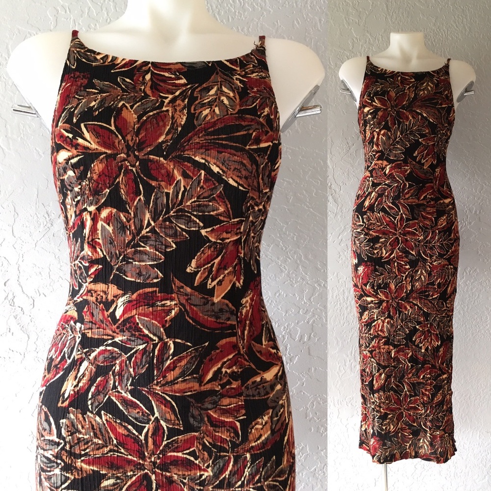 Vintage boho maxi dress