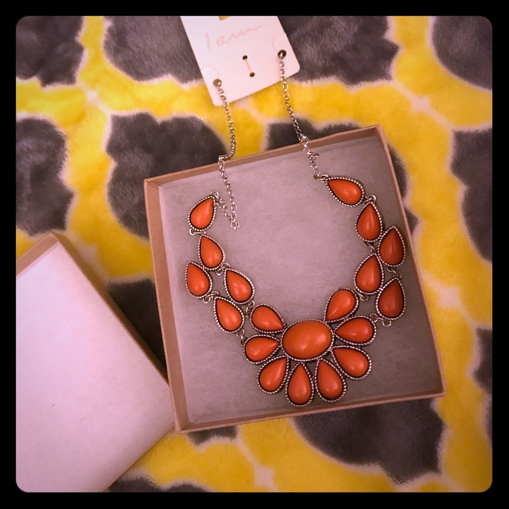 I am Orange necklaces