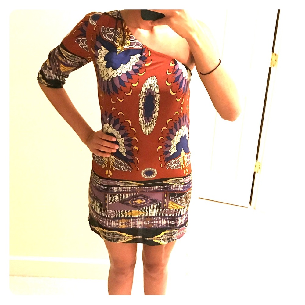 Gorgeous silk boho dress