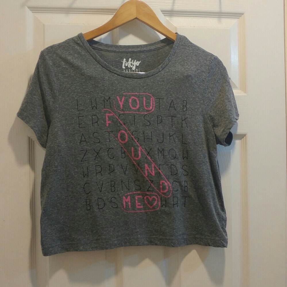 Cross word puzzle tee