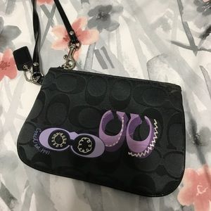 NEW COACH wrist wallet