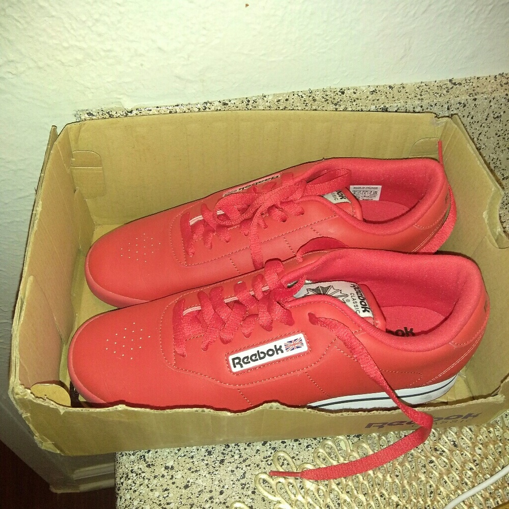 Red Reebok's