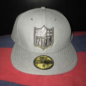 NFL 59fifty hat grey brand new size 8