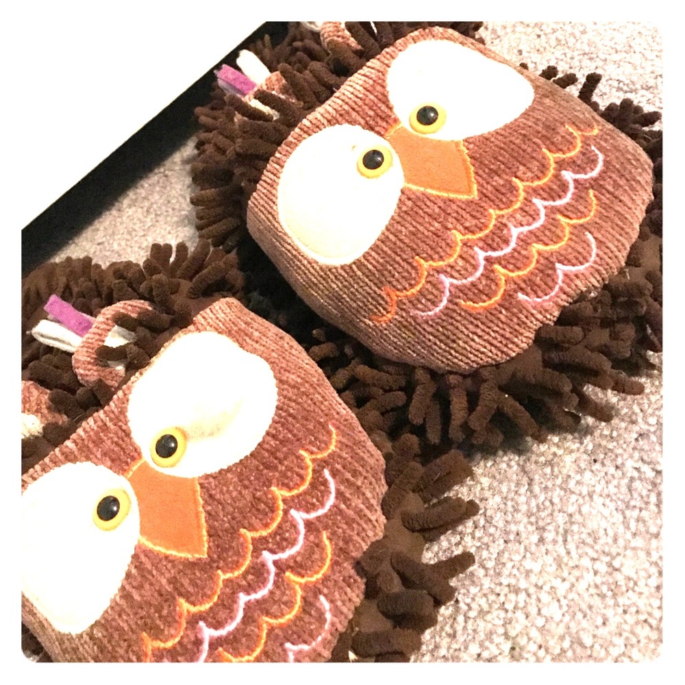 Owl slippers