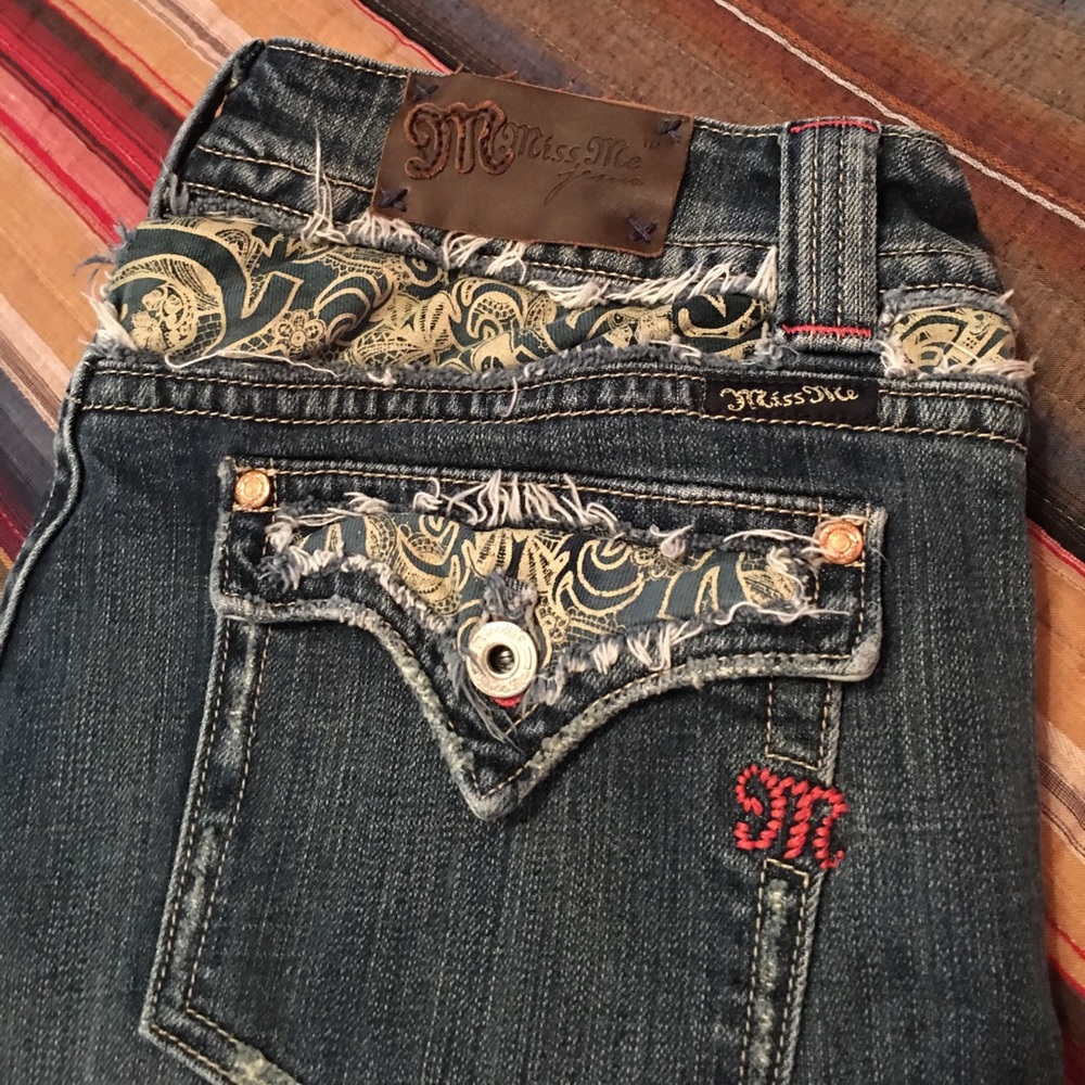 Miss Me wide leg jeans