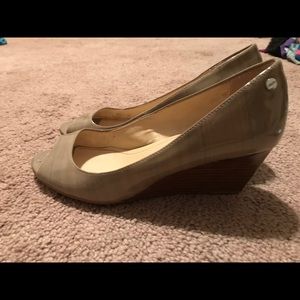 Calvin Klein wedge open toe