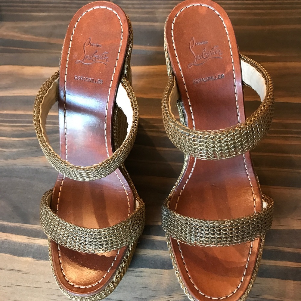 Christian Louboutin espadrilles
