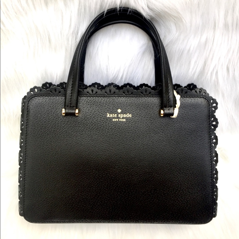 🆕KATE SPADE🖤Lise Fordham Court Black Crossbody