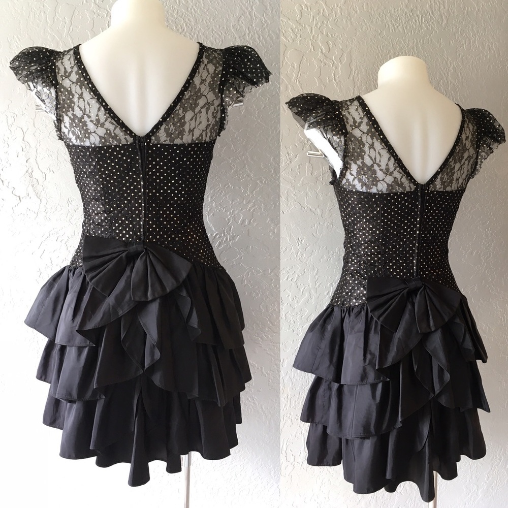 Vintage prom formal dress gown - Picture 2 of 3