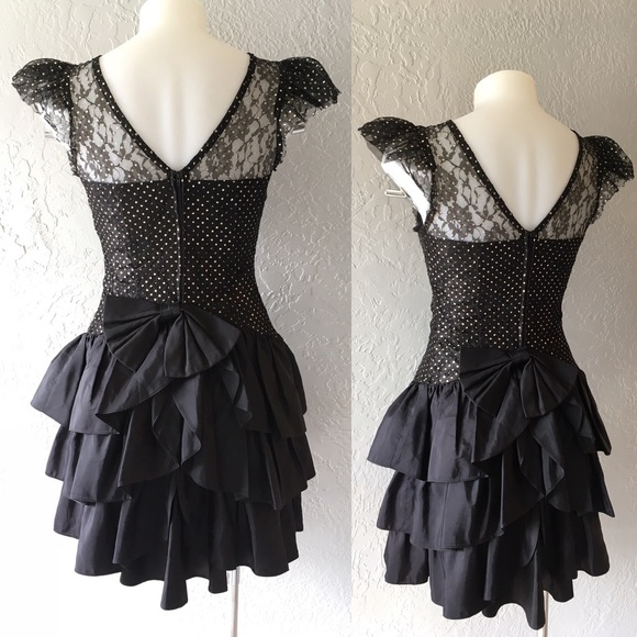 Vintage prom formal dress gown - Picture 2 of 3